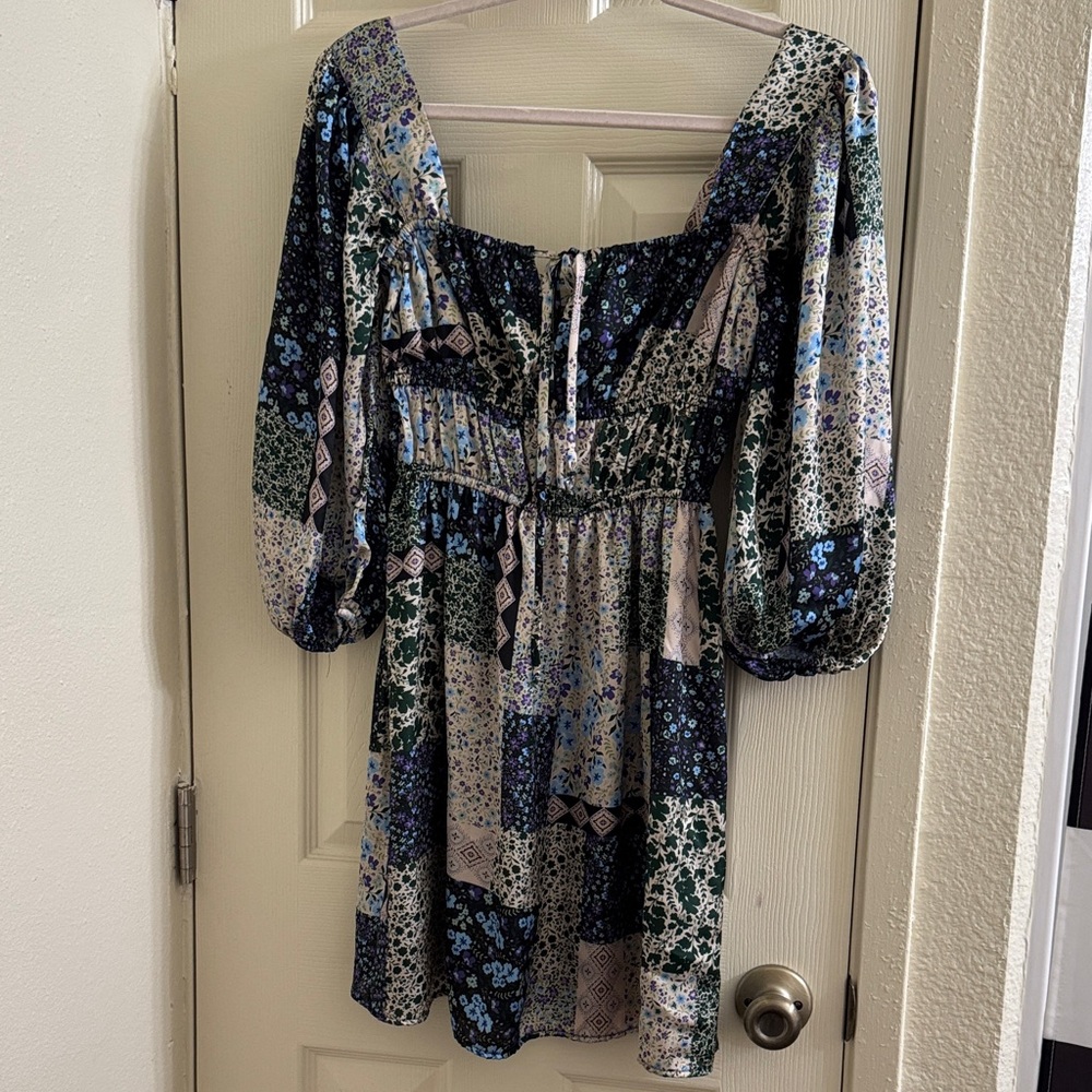 Floral colorful dress